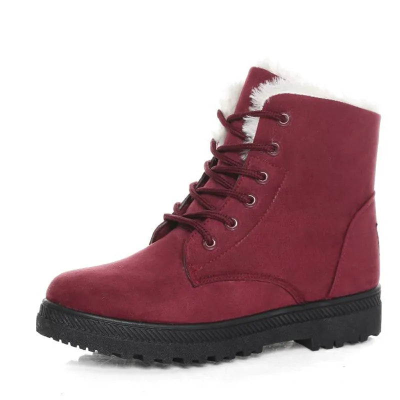 Botines de invierno para mujer Zapatos de invierno