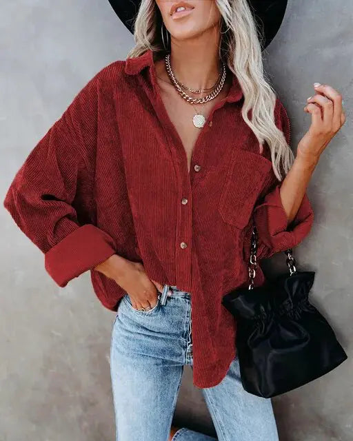 Camisa de Mujer para el Otoño