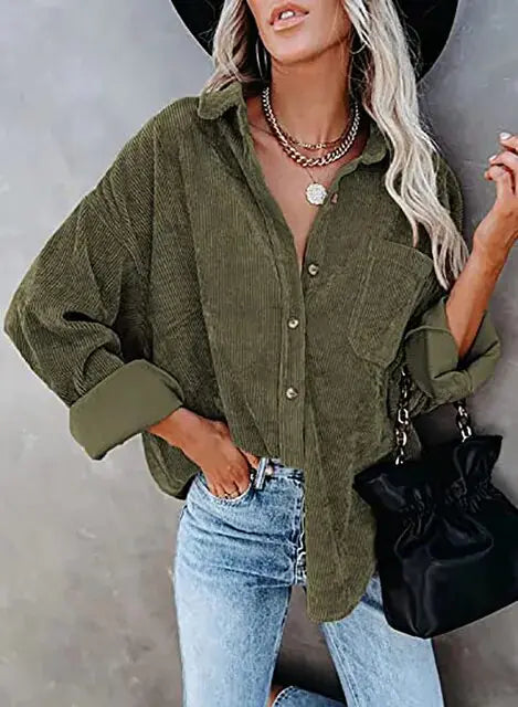 Camisa de Mujer para el Otoño